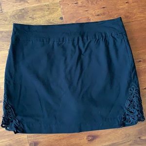 Bella Rose black size 10 tennis/golf skirt